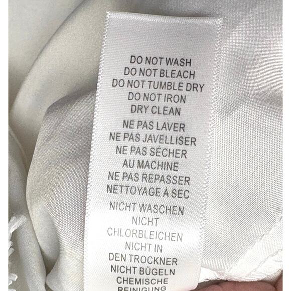 NWT Adrianna Papell 3D Lace Midi Fit & Flare Dress Size 8 Ivory Gold - Picture 11 of 14